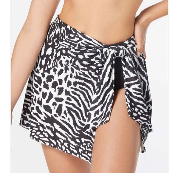 Coco Contours Pacific Sarong Swim Skirt - Picture 1 of 7